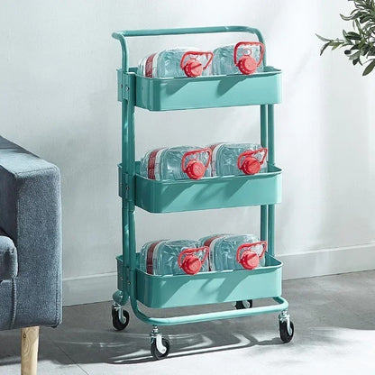 Cosmetic Wheels Cleaning Tool Trolly Beauty Stainless Steel Trolley Drinks Cart Salon Medical Werkzeugwagen Manicure Auxiliary