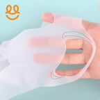 Silicone Face Masks Moisturizing Reusable Travel Holder Sheet Masks Cover Prevent Evaporation Beauty Skin Care Facial Masks