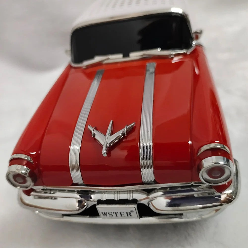 Car Model Portable Subwoofer With Fm Radio Player Handsfree Tws Home Stereo Hifi Audio Classic Wireless BlueTooth Speakers