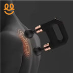 Electric Handheld Neck Body Back Facial Fitness Gun Massager Cordless Deep Tissue Vibration Double Head Muscle Massage Gun