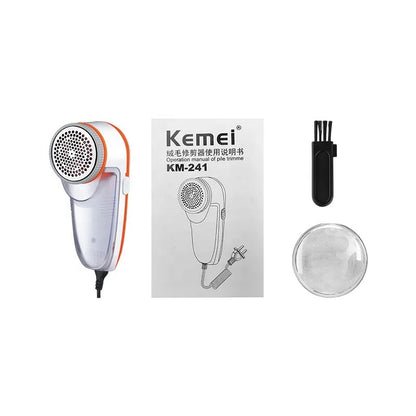 Kemei Corded Lint Remover Clothing Fluff Pellet Remover Pellet Machine Portable Wire Lint Eliminator Clothes Shaver Fuzz Remover