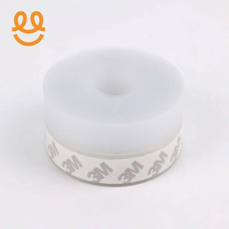 3M Window Sealing Strip Self Adhesive Weather Stripping Silicone Door Bottom Seal Strip Tape for Gaps of House Glass Shower Window