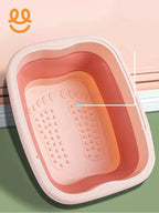 Foot Washer Scrubber – Portable Foot Cleaning & Massaging Tool