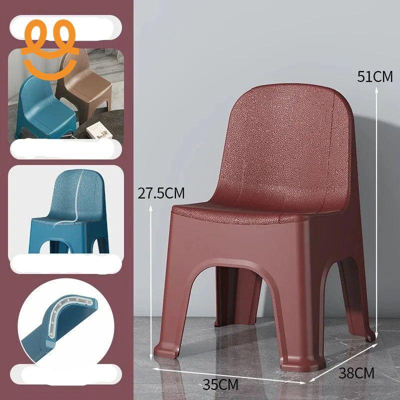 Entryway Organizer Stool With Ergonomic Backrest PP Material Load-Bearing Shoe Bench Space-Saving Non-Skid Home Furniture