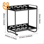 Cosmetics storage box, desktop dresser, bathroom sink rack