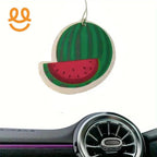 Car Air Freshener Natural scented tea paper Cone Hanging perfume vanilia fragrance Fruit car accessories interior