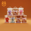 Rose Teddy Bear Gift Box: Adorable Floral Bear, Perfect for Birthday Decorations