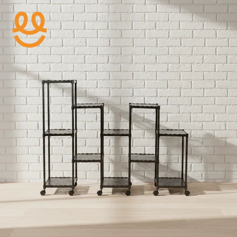 “Plants Organizer Trolley – Multi-Tier Indoor & Outdoor Plant Storage Cart”