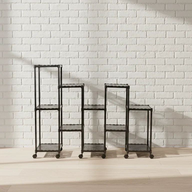 “Plants Organizer Trolley – Multi-Tier Indoor & Outdoor Plant Storage Cart”