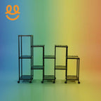 “Plants Organizer Trolley – Multi-Tier Indoor & Outdoor Plant Storage Cart”