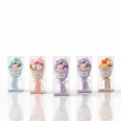 Flower Packing Box Transparent PVC DIY Flower Bouquet Gift Boxes Packaging Baby Shower Birthday Wedding Decoration