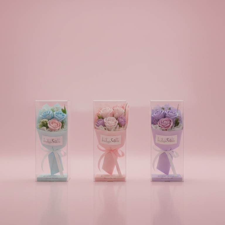 Flower Packing Box Transparent PVC DIY Flower Bouquet Gift Boxes Packaging Baby Shower Birthday Wedding Decoration