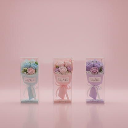 Flower Packing Box Transparent PVC DIY Flower Bouquet Gift Boxes Packaging Baby Shower Birthday Wedding Decoration