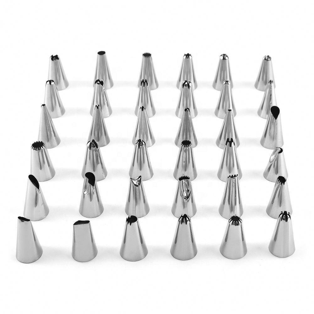 72 Pcs Kitchen Baking Set Cake Decorating Supplies Kit With Piping Nozzles Tips Pastry Bags Icing Smoother Spatula Couplers