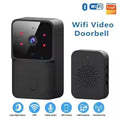 WiFi Doorbell Home Tuya WiFi Wireless Doorbell DC AC Battery Powered Camera Bell with Alex Google Bundle Video Doorbell Camera