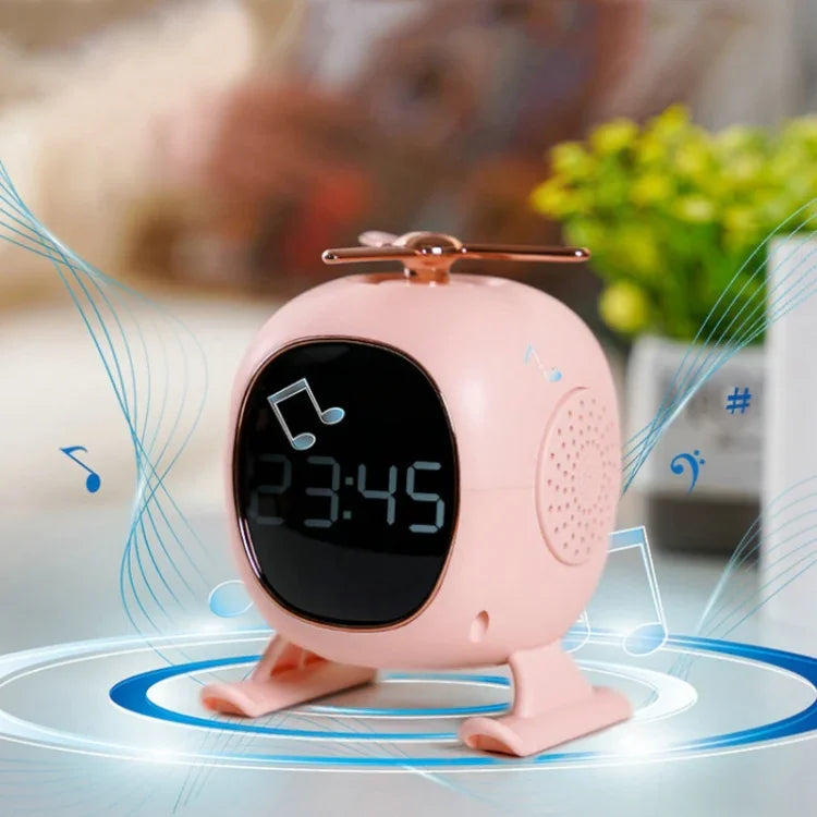 F23 Aromatherapy Bluetooth Alarm Clock Stand Subwoofer Speaker