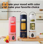 Portable Electric Blender Bottle (LED Display, USB Rechargeable) – Personal Smoothie & Shake Maker