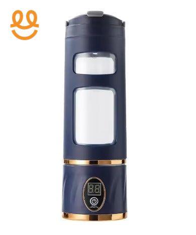 Portable Electric Blender Bottle (LED Display, USB Rechargeable) – Personal Smoothie & Shake Maker