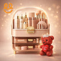 New Layered Storage Cosmetic Storage Box Makeup Organizer | With Free Bear Gift