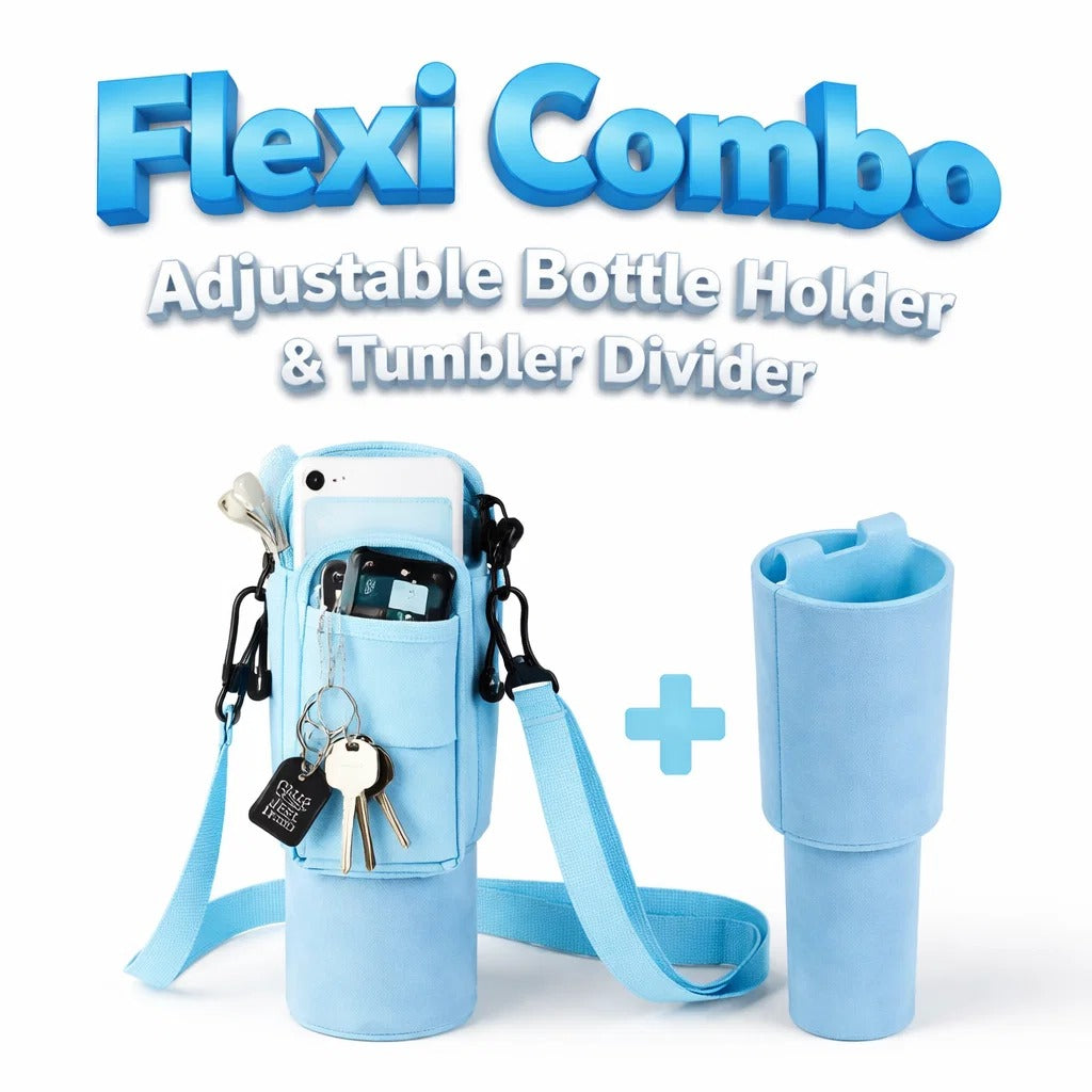 Flexi Combo Adjustable Bottle Holder & Tumbler Divider