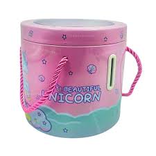 Round Shaped Metal Money Bank/Piggy Bank