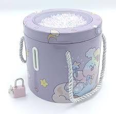 Round Shaped Metal Money Bank/Piggy Bank