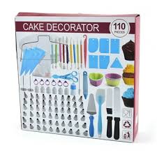 110 Pieces Cake Decoration Tools Accessories Kits Cakes Decorating Supplies