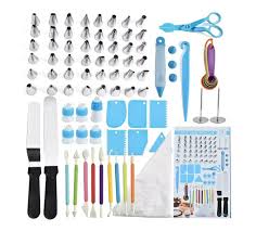 Cake Decorating Equipment, 78pcs Cake Decorating Supplies Kit Cupcake Decorating Tools Baking Supplies with Cake Turntable Stand, 36 Piping Tips, Ici