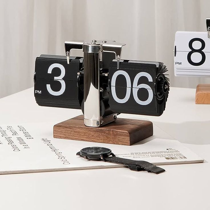 Flip Desk Mechanical Retro Flip Clock Perfect For Perssonal use