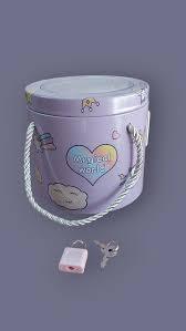 Round Shaped Metal Money Bank/Piggy Bank