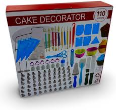 110 Pieces Cake Decoration Tools Accessories Kits Cakes Decorating Supplies