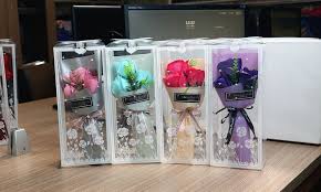 Artificial Rose Bouquet Hand Holding Soap Flower Valentine's Day Gift Wedding Decoration Artificial Flowers