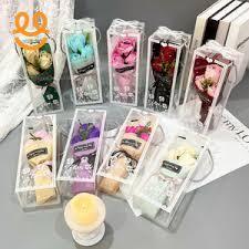 Artificial Rose Bouquet Hand Holding Soap Flower Valentine's Day Gift Wedding Decoration Artificial Flowers