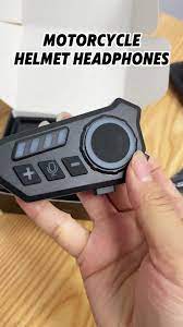 Motorcycle/Bike Helmet Headphones Helmet Communication System Colorful Light Voice Assistant Earphone Noise Cancellation for Cycling