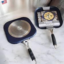 Premium Square Cooking Pan – Anti-Slip Handle, Even-Heat Base, Non-Stick Surface