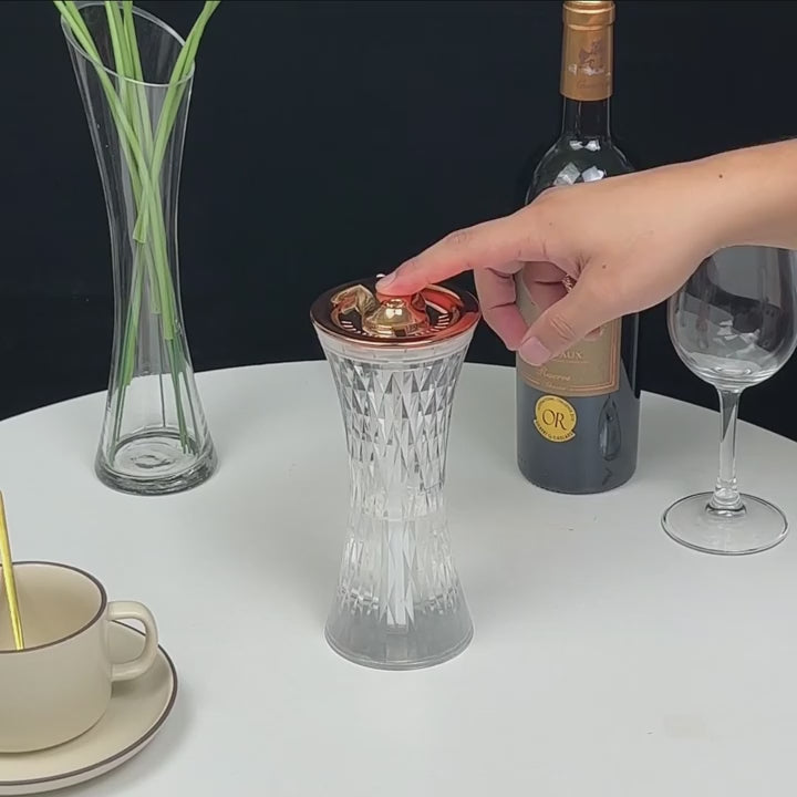 "Hot Replica Glass Design Touch Ambient Light Air Humidifier Night Light