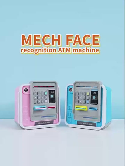 New ATM Machine Safe Box Money Bank Electronic Piggy Bank Automatic Code Key Lock