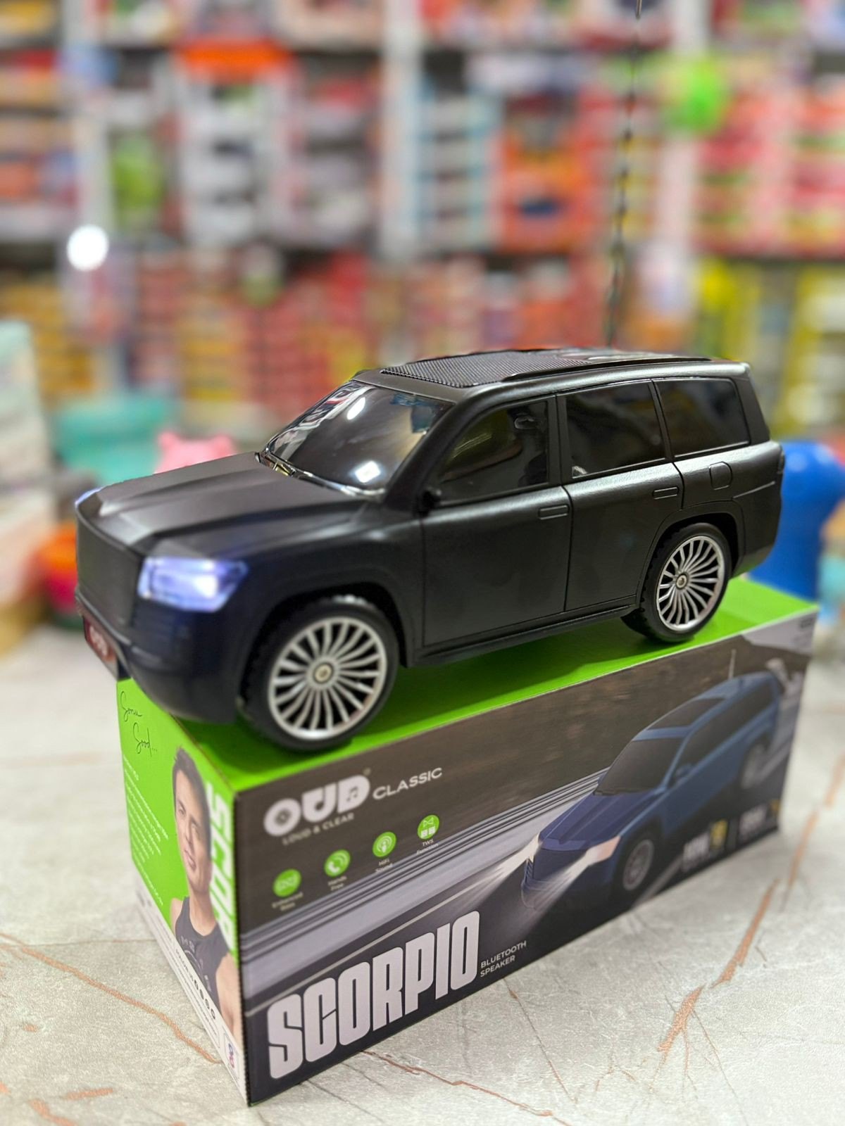 Mini Car Bluetooth Speaker – Compact Design with Powerful Sound