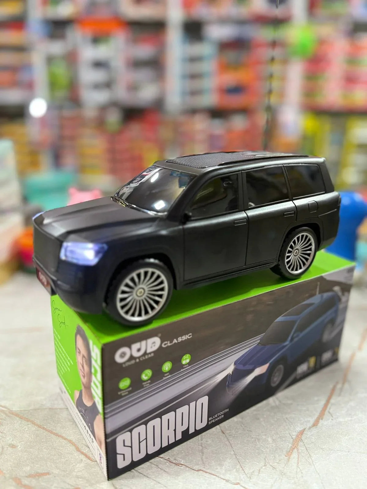 Mini Car Bluetooth Speaker – Compact Design with Powerful Sound