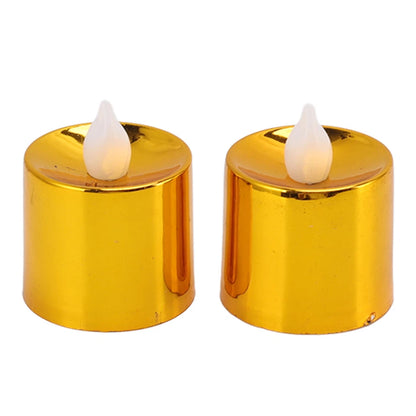 Candle golden small