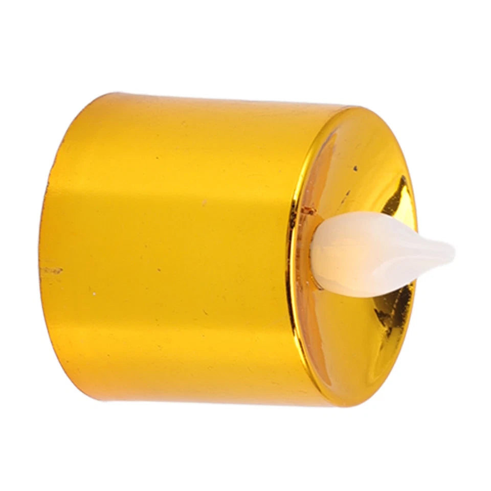 Candle golden small