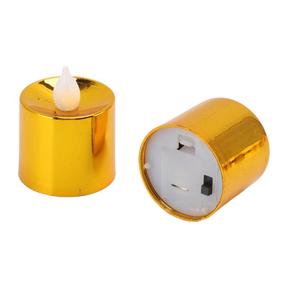 Candle golden small
