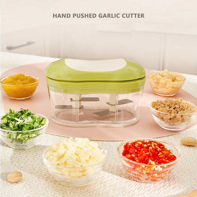 "Manual Vegetable Chopper & Food Processor - Multi Blade Cutter for Kitchen | cheena.pk"
