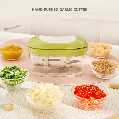 "Manual Vegetable Chopper & Food Processor - Multi Blade Cutter for Kitchen | cheena.pk"