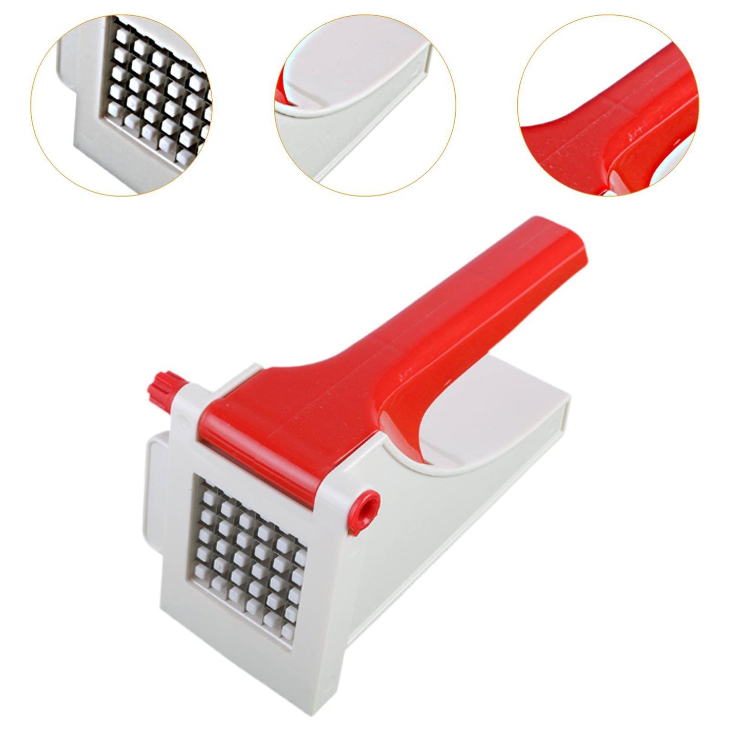"Heavy-Duty French Fry Cutter – Manual Potato Chopper for Kitchen Use | cheena.pk"
